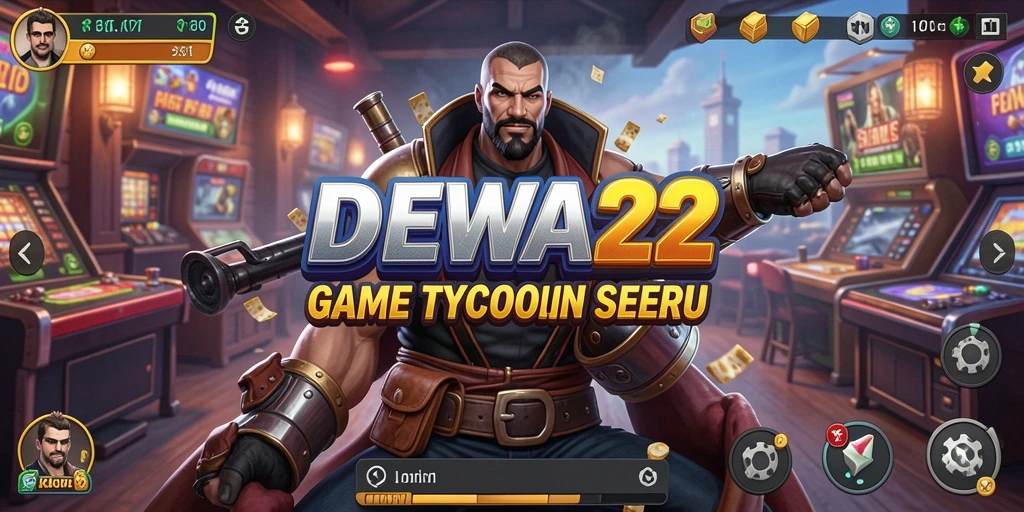 Tampilan gameplay DEWA22 yang mendebarkan dalam dunia Tycoon.