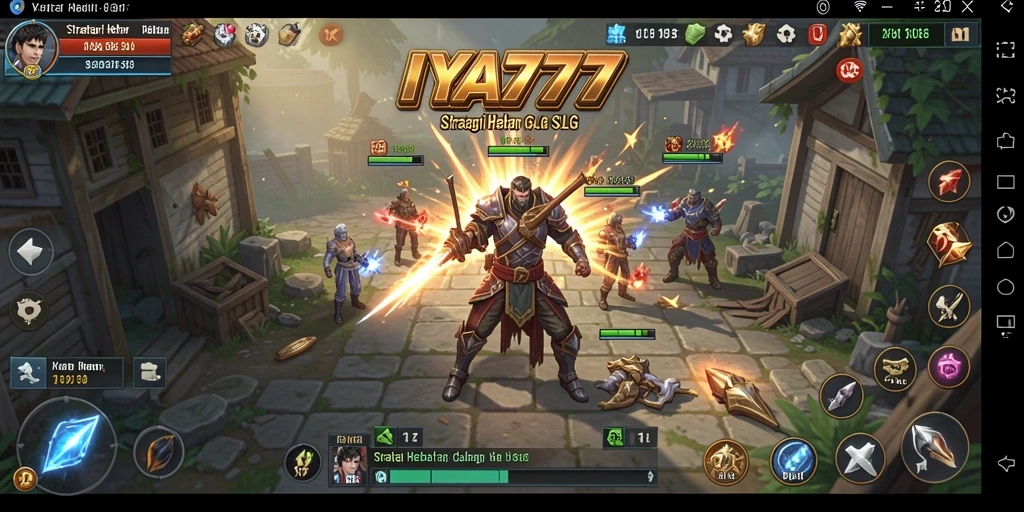 Tampilan luar biasa dari gameplay SLG yang intens.