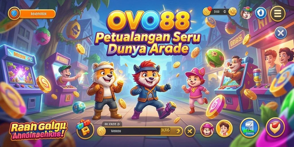 Screenshot game OVO88 menampilkan aksi seru dalam gameplay Arcade.