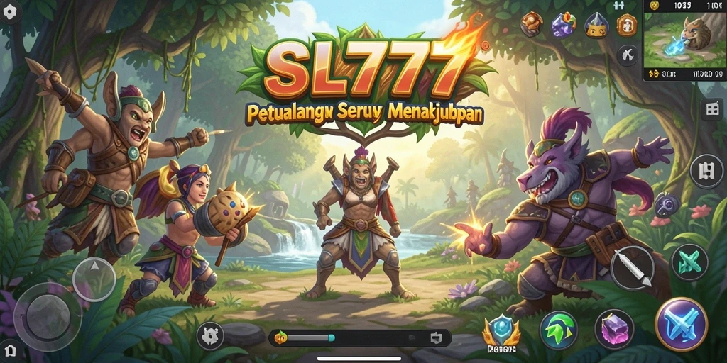 Menampilkan gameplay seru dan petualangan yang menantang di SL777.